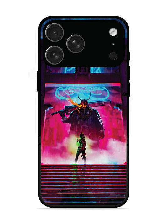 iPhone 17 Pro Max Cyberpunk Yokai Monster