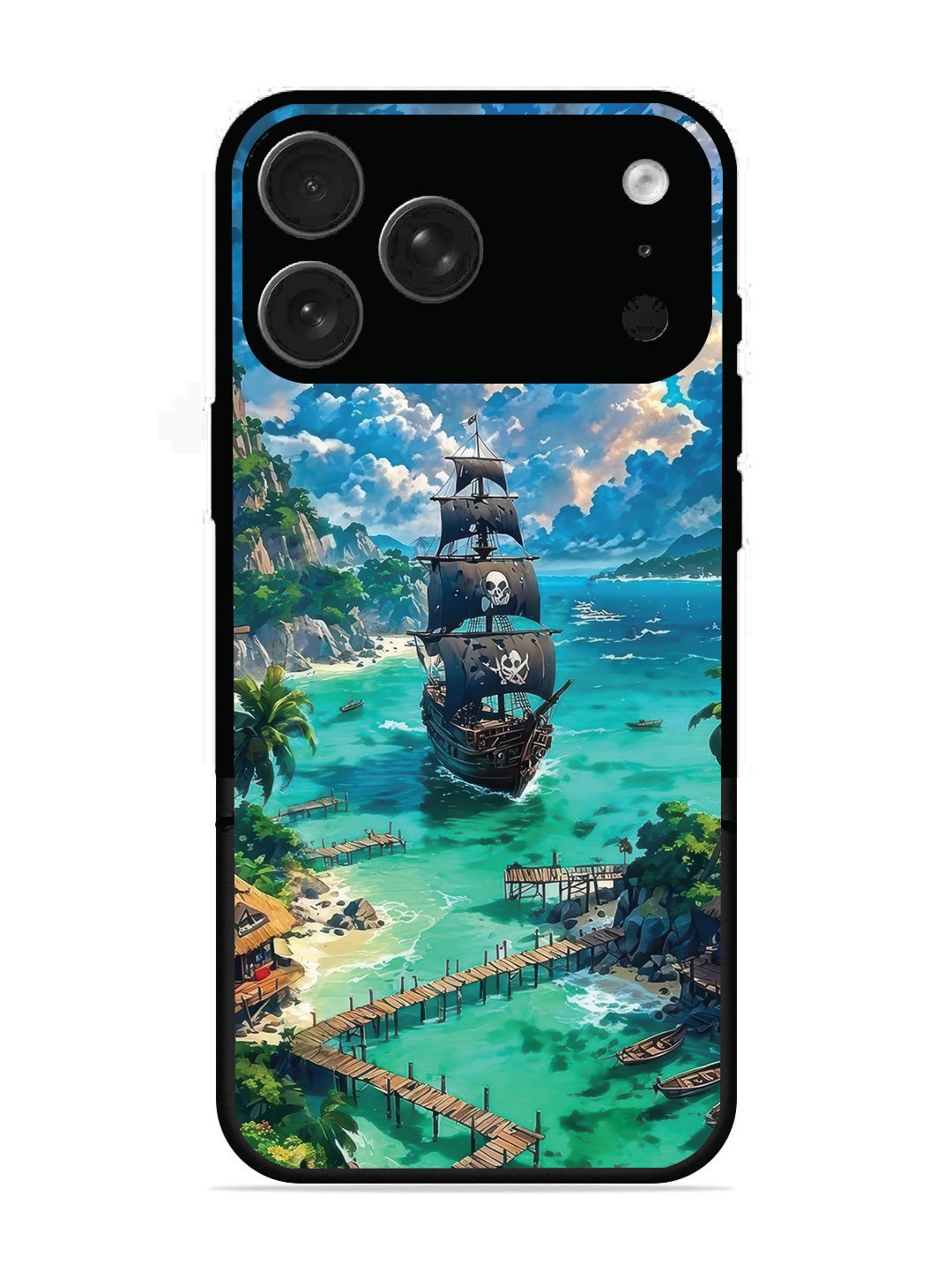 iPhone 17 Pro Max Pirate Ship Island