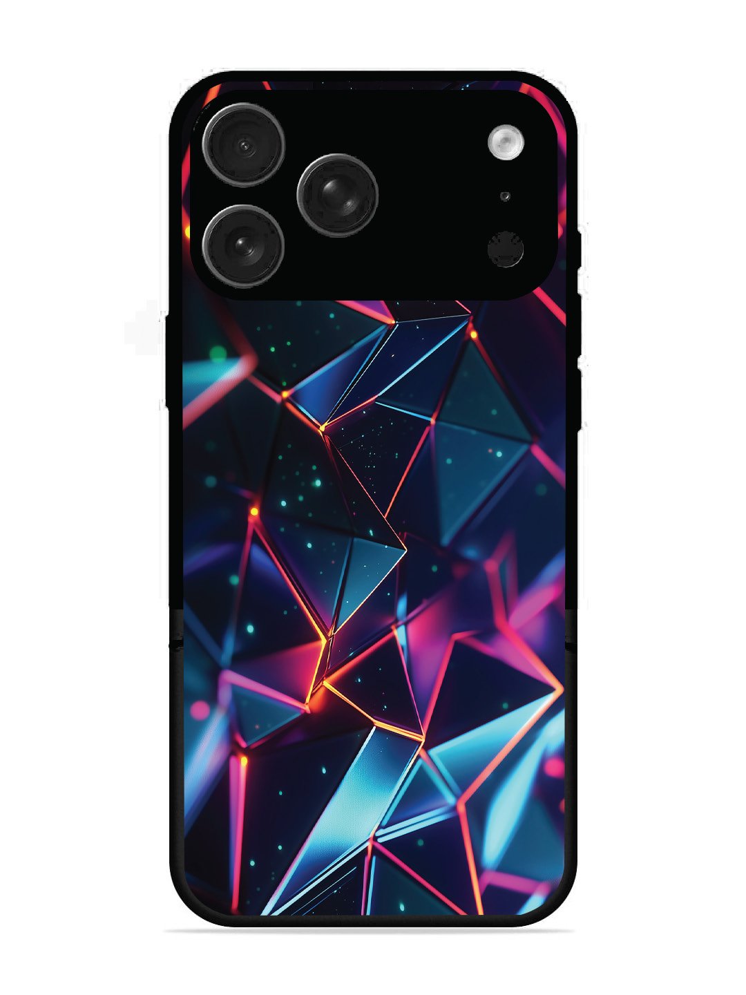 iPhone 17 Pro Max 3D Abstract Polygon