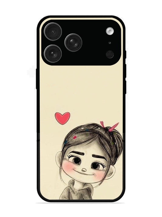 iPhone 17 Pro Max Cute Girl Looking at You