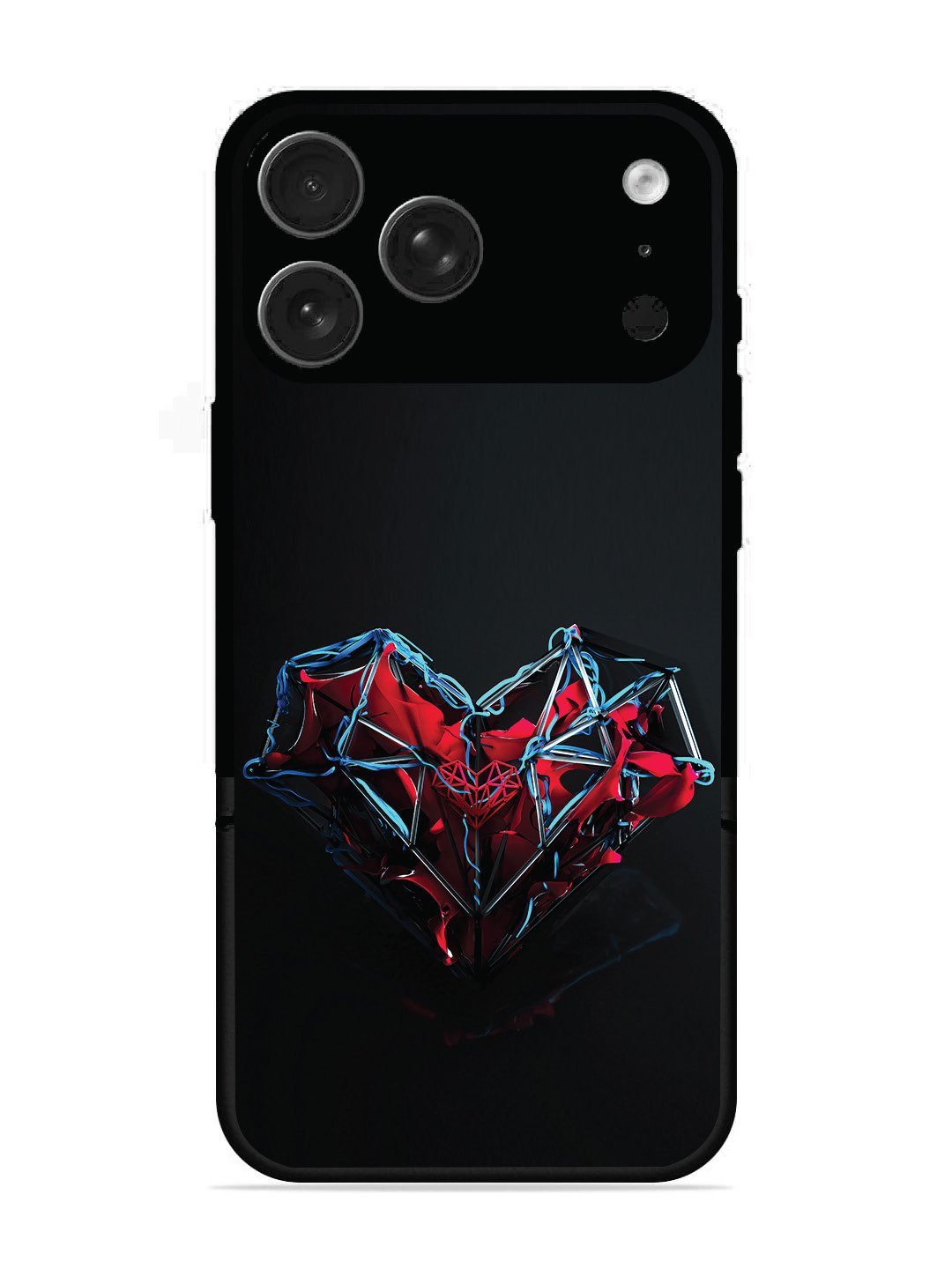 iPhone 17 Pro Max heart-abstract