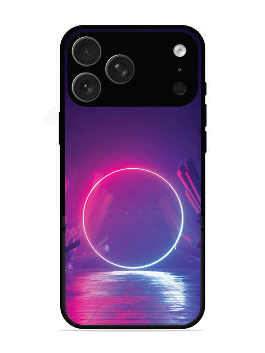 iPhone 17 Pro Max abstract with Neon Light