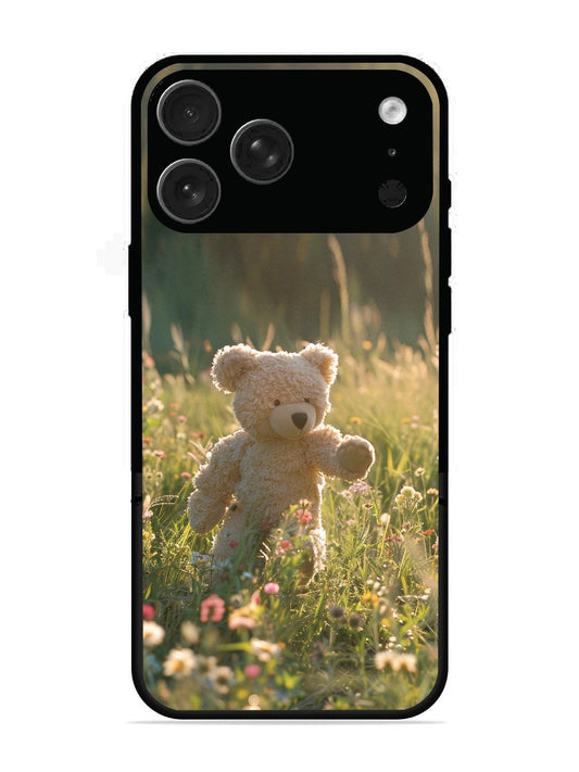 iPhone 17 Pro Max Teddy Bear Outdoors