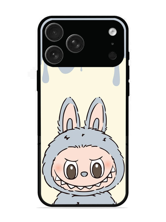 iPhone 17 Pro Max Labubu Closeup Blue