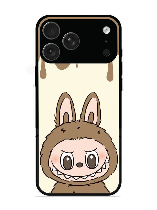 iPhone 17 Pro Max Labubu Closeup Chocolate