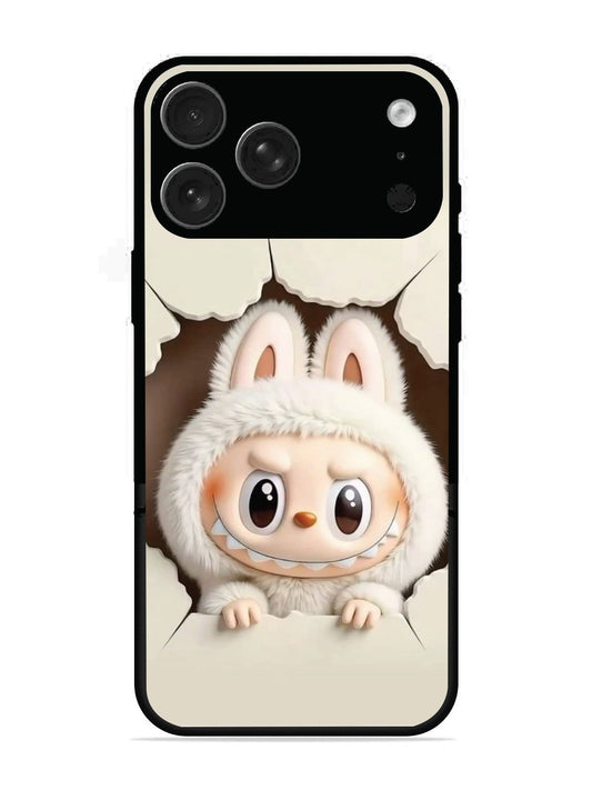 iPhone 17 Pro Max Labubu from Cracked Wall