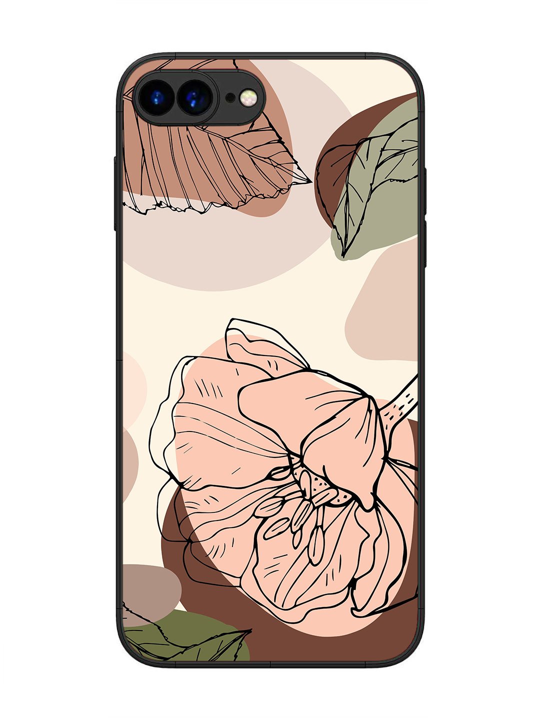 iPhone 8 Plus Floral Elegance, Portrait