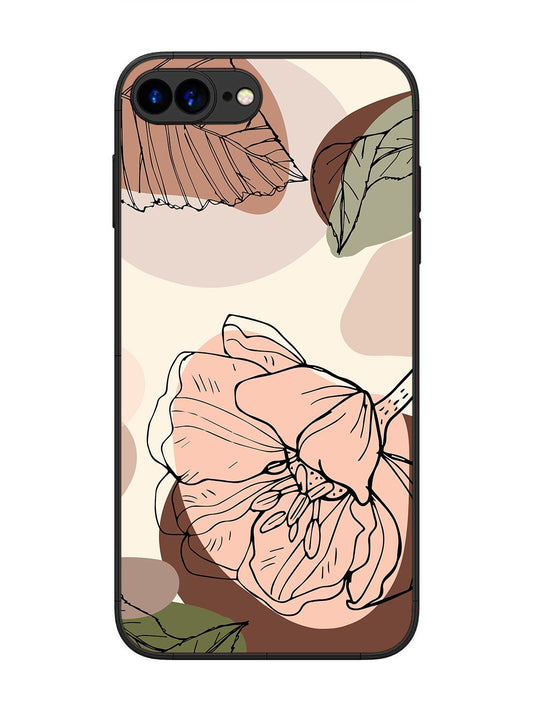 iPhone 8 Plus Floral Elegance, Portrait