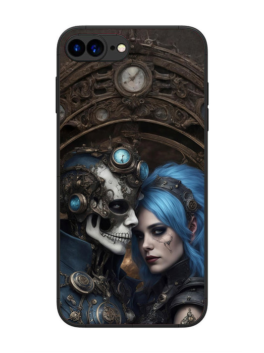 iPhone 7 Plus Skeleton & Devil Girl