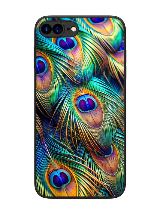 iPhone 7 Plus peacock feather