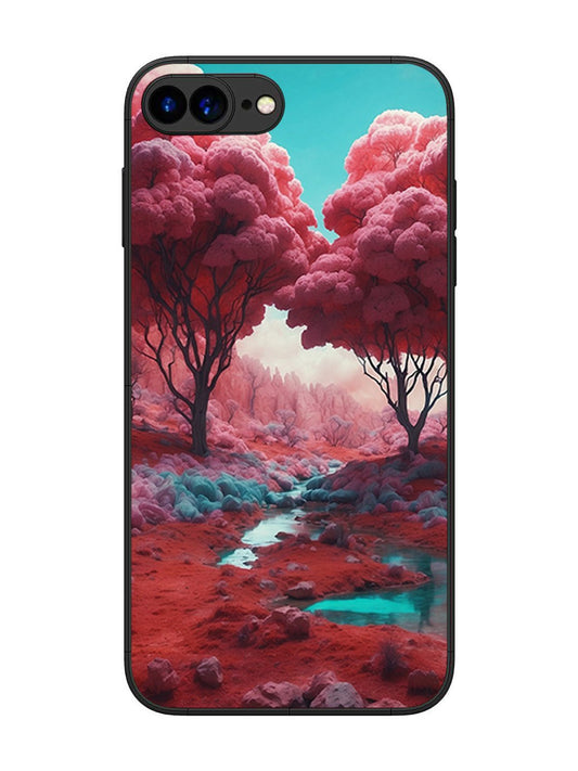 iPhone 8 Plus Pink Forest