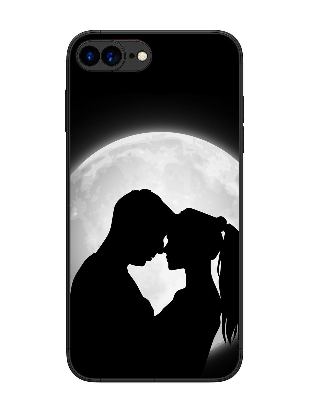 iPhone 7 Plus Couple on Moon