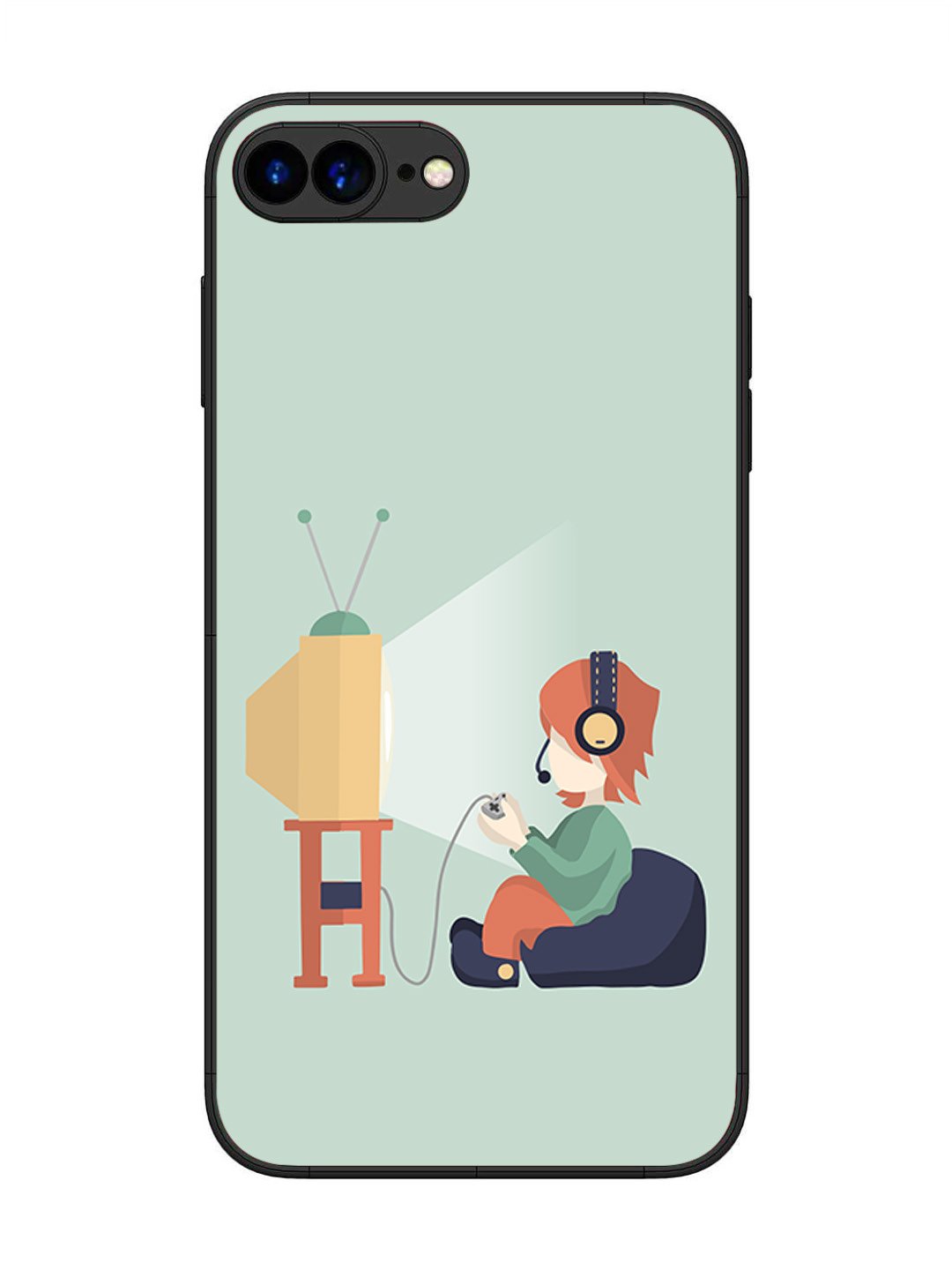 iPhone 7 Plus Kid Playing Game