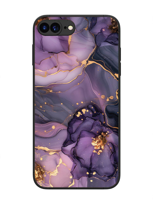 iPhone 7 Plus Royal Orchid Theme Marble