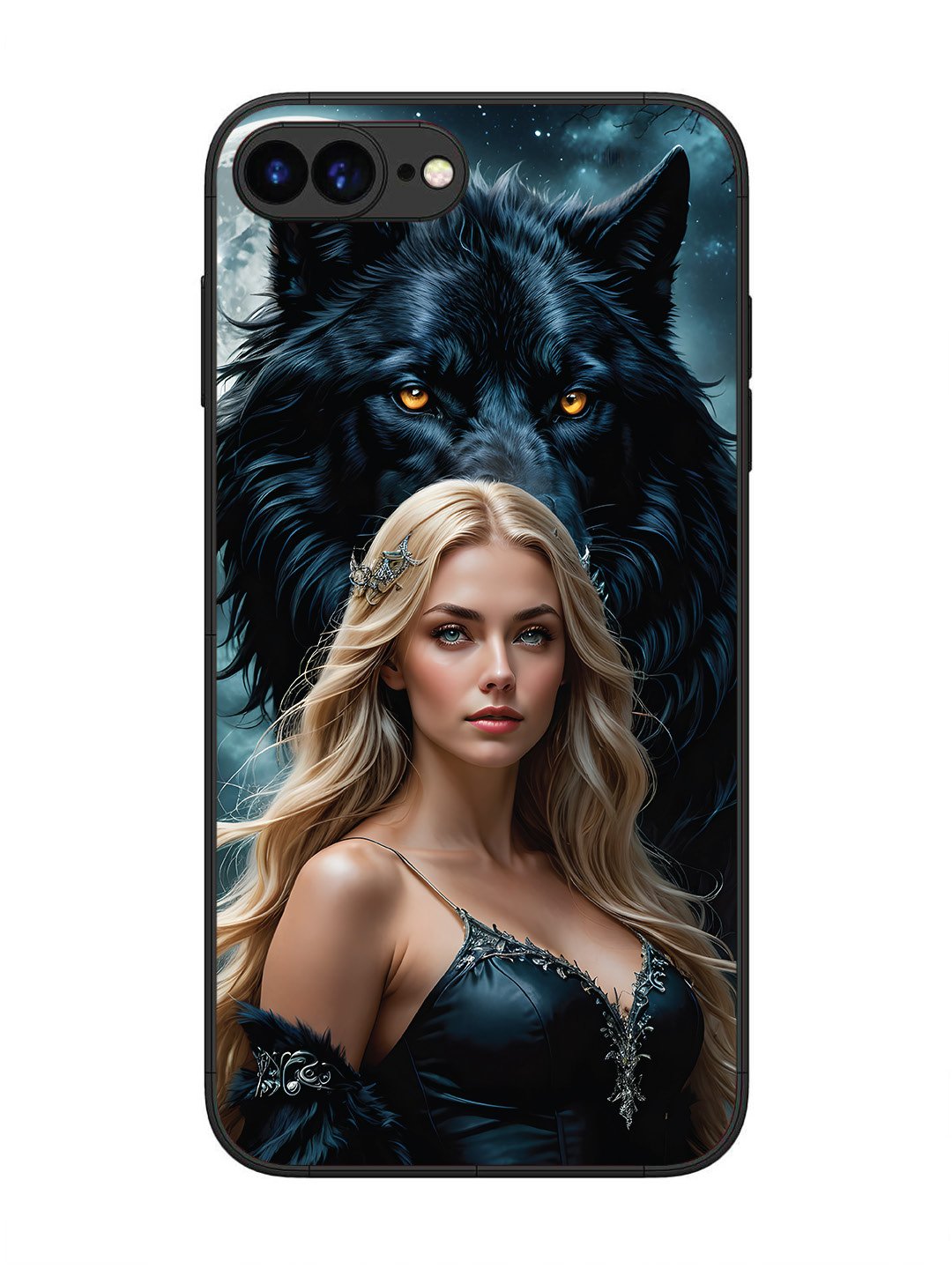 iPhone 8 Plus Wolf & Girl