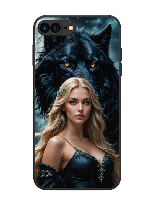 iPhone 7 Plus Wolf & Girl
