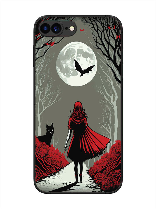 iPhone 7 Plus Scarlet Girl in Red Forest