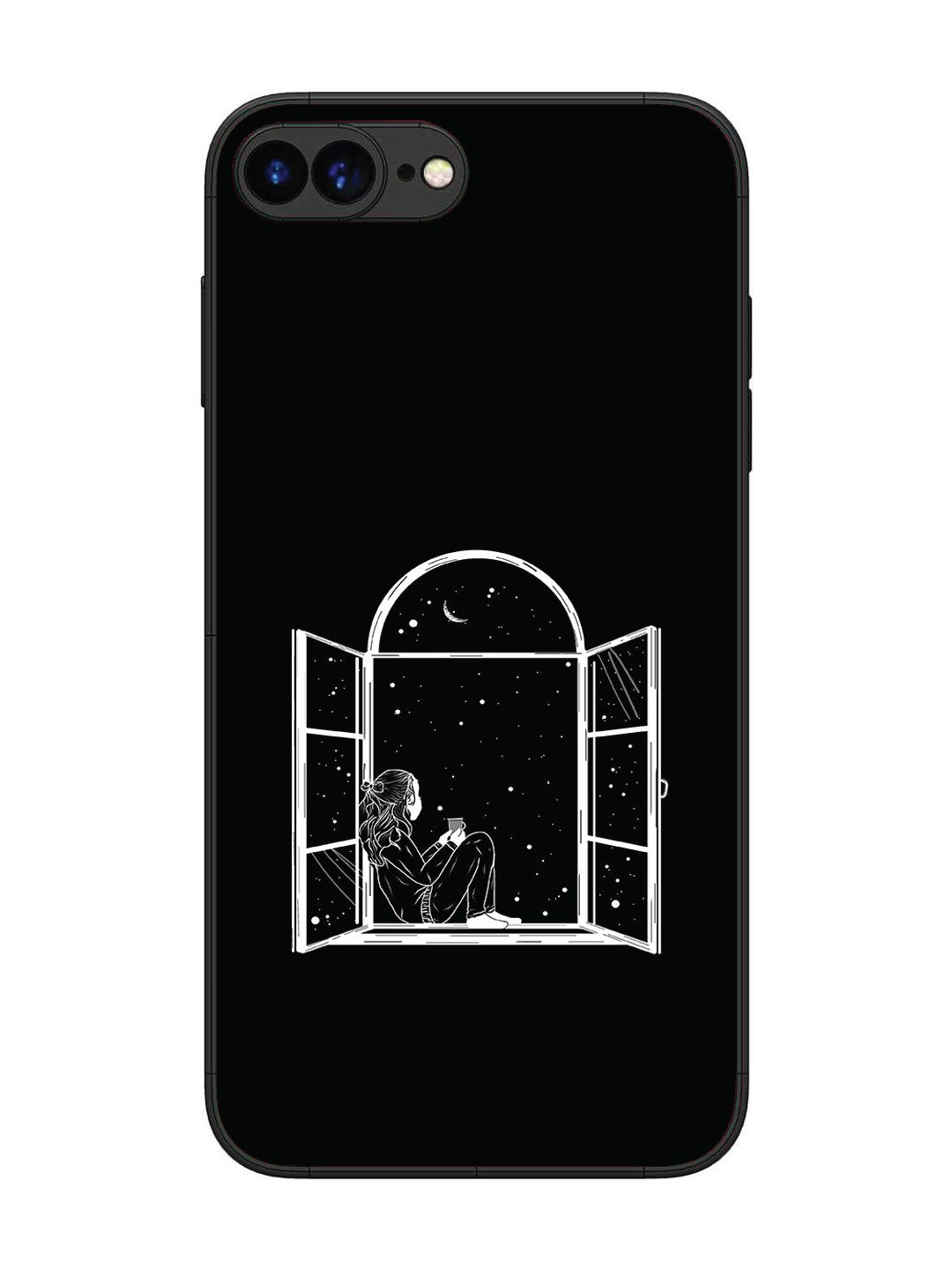 iPhone 7 Plus Little Girl on Window