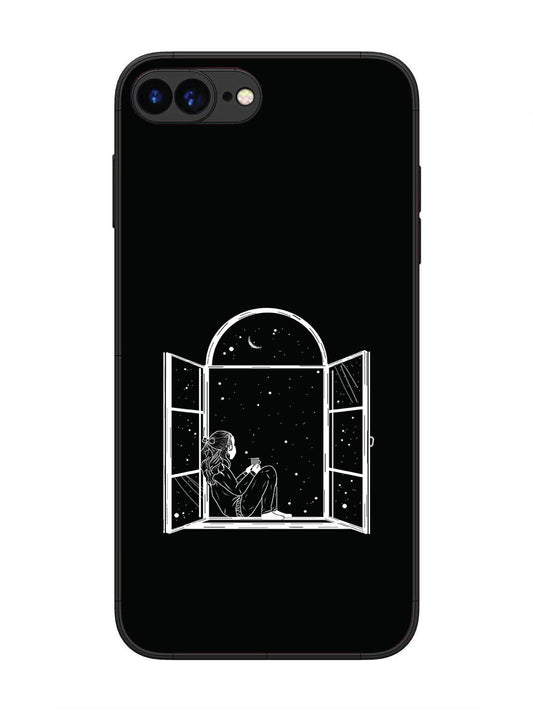 iPhone 7 Plus Little Girl on Window