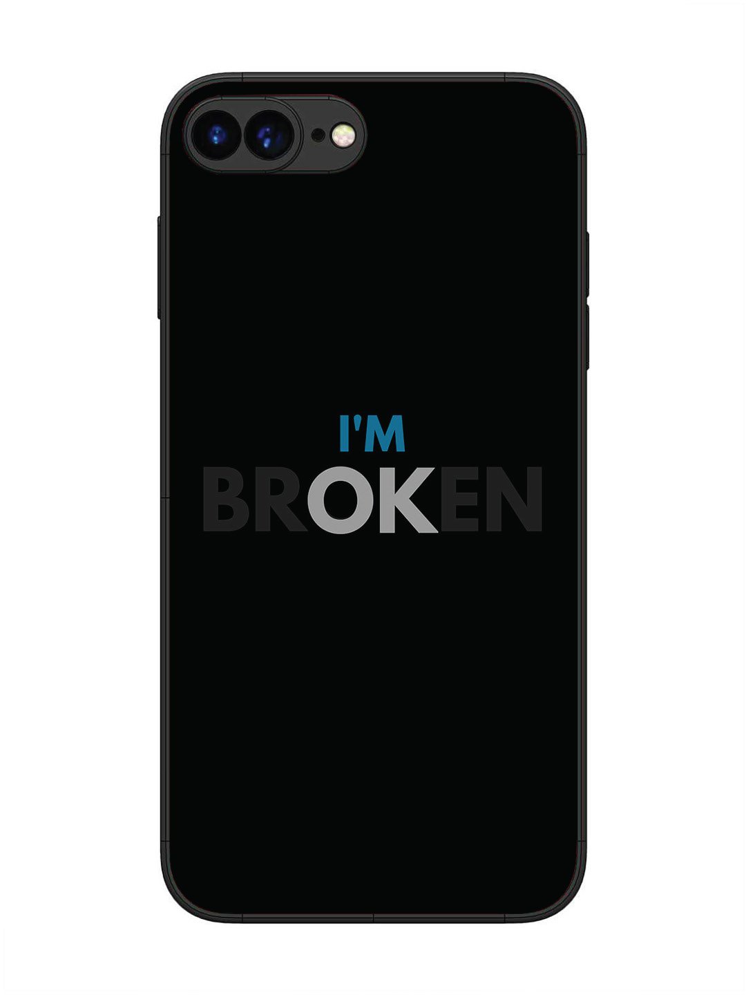 iPhone 7 Plus I'm Broken Dark Theme