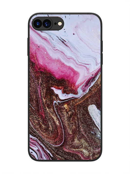 iPhone 7 Plus Elegant Rose & Gold Marble