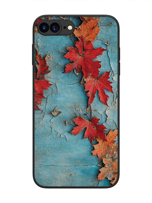 iPhone 7 Plus Autumn Leafs Marble