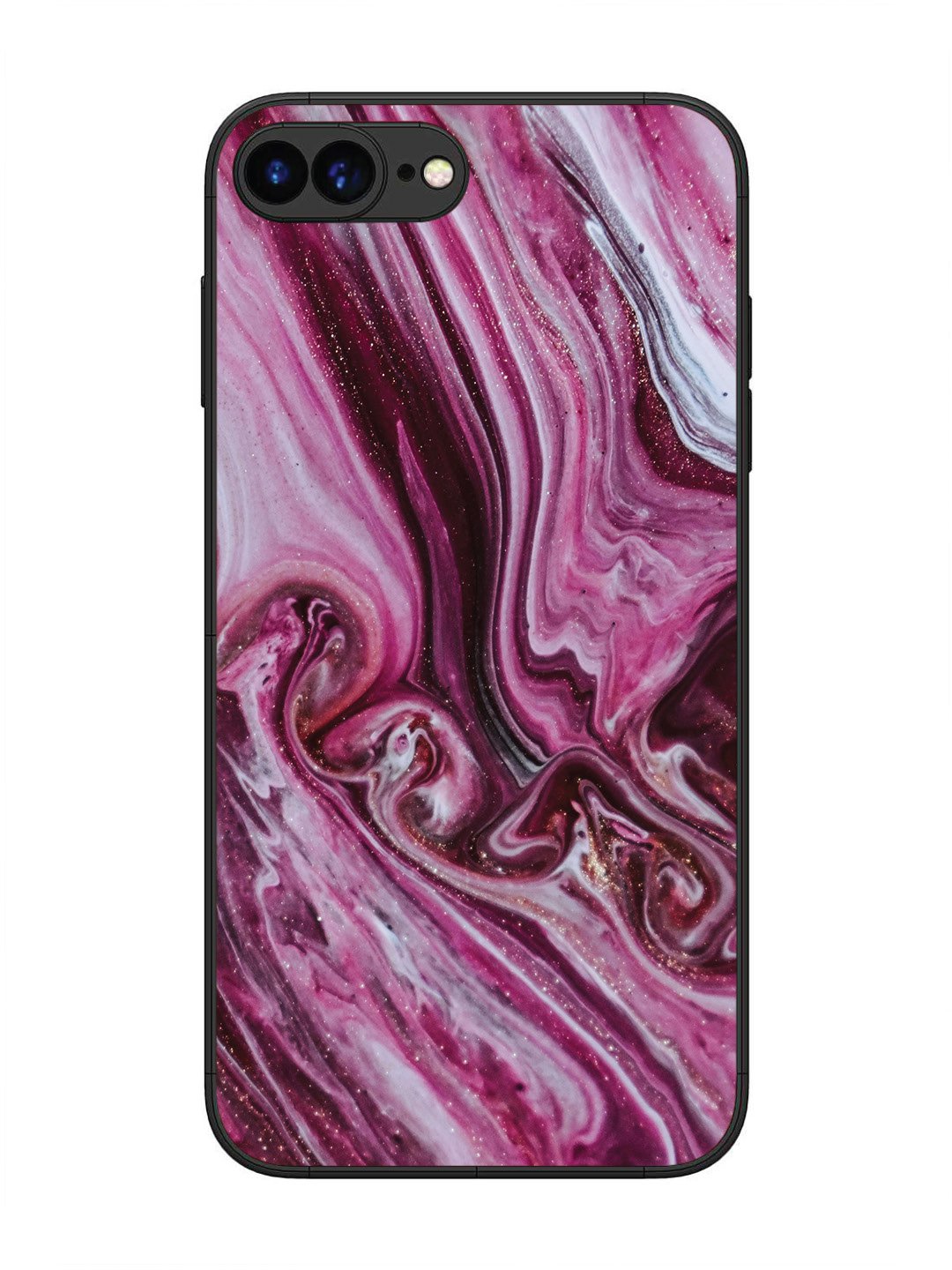 iPhone 8 Plus Pink Flood Marble