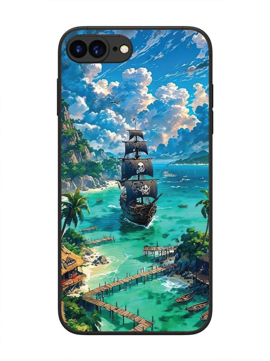 iPhone 7 Plus Pirate Ship Island