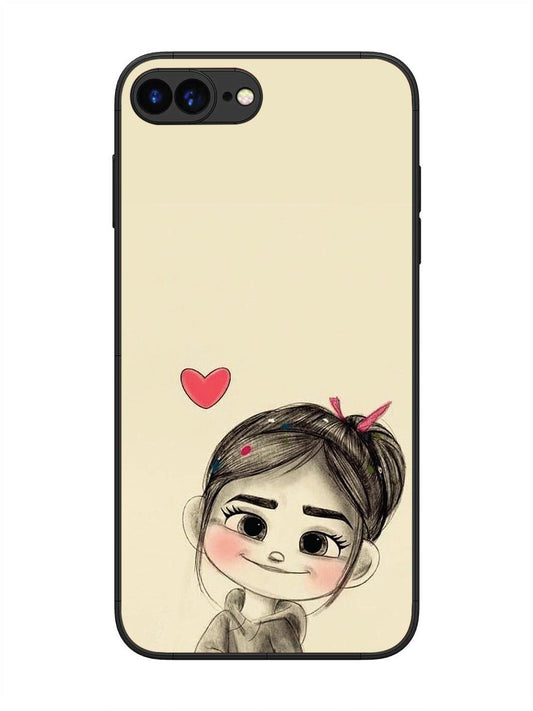 iPhone 7 Plus Cute Girl Looking at You