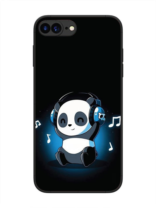 iPhone 7 Plus Panda Listening Music