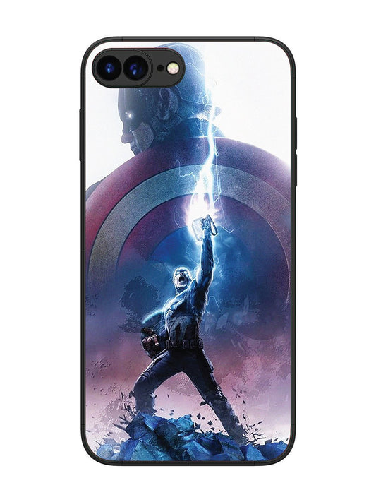 iPhone 8 Plus captain-america-thor-hammer-lightning