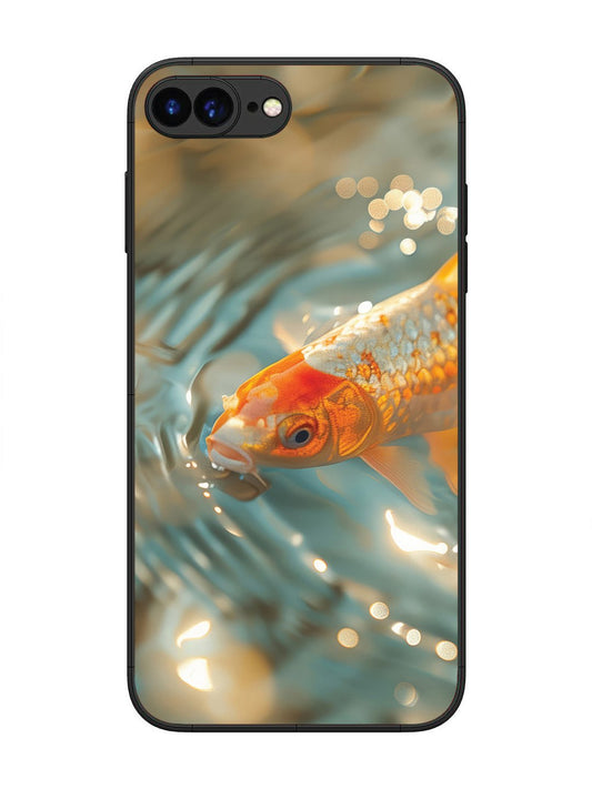 iPhone 7 Plus gold-fish-animal