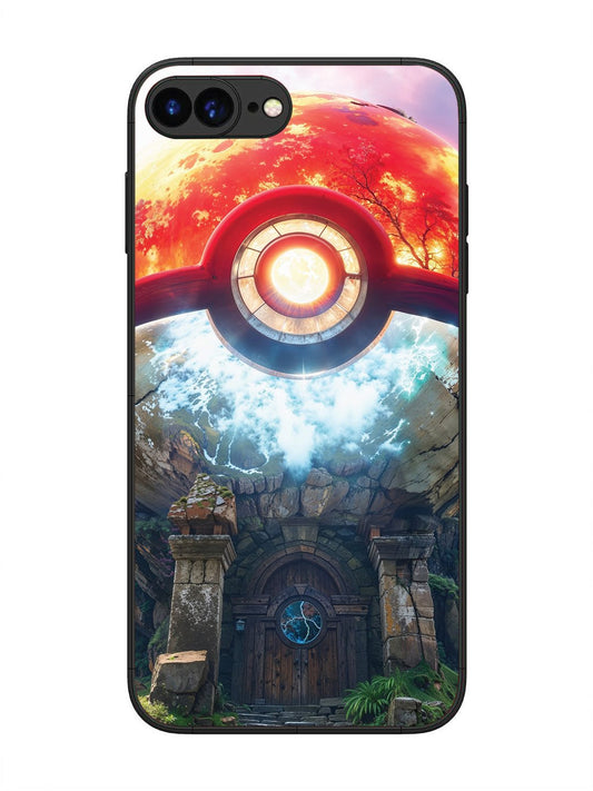 iPhone 7 Plus Cartoon-ball-house-anime