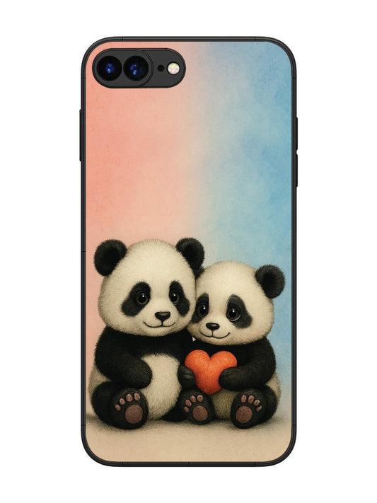 iPhone 7 Plus Cute Baby Pandas
