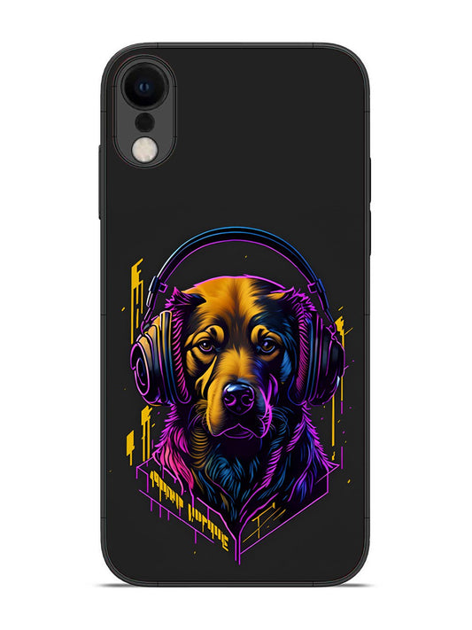 iPhone XR Music Lover Dog