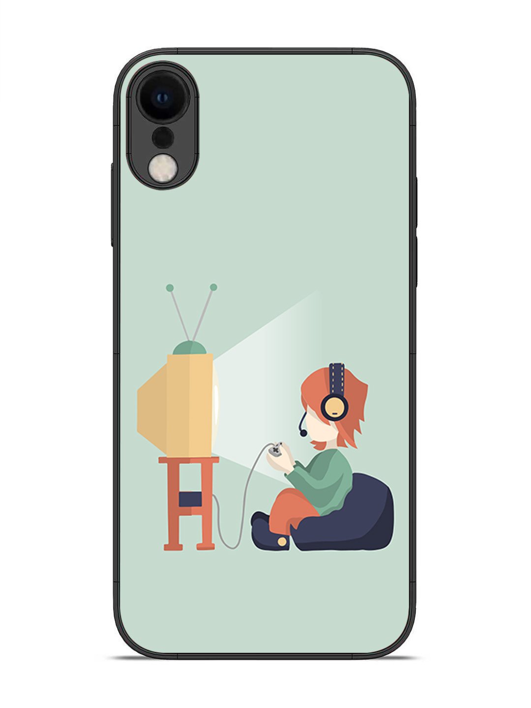 iPhone XR Kid Playing Game