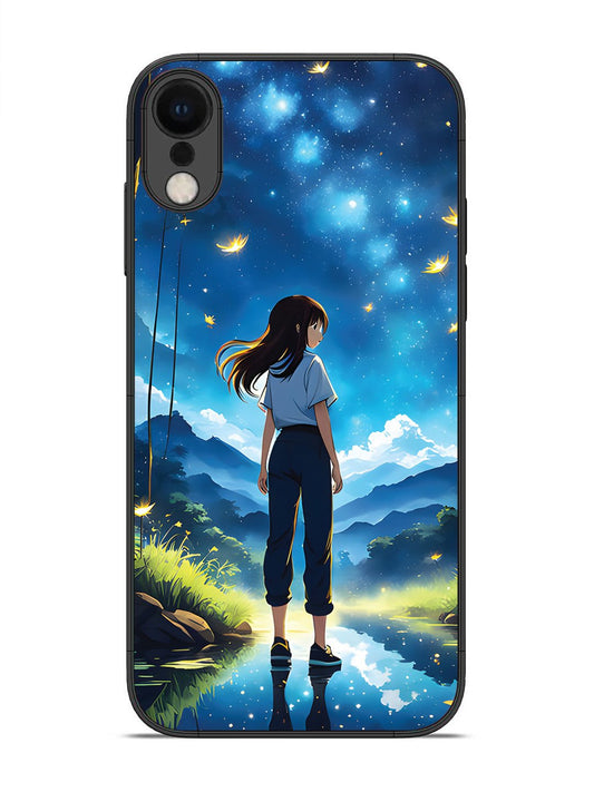 iPhone XR Girl In Beautiful Forest