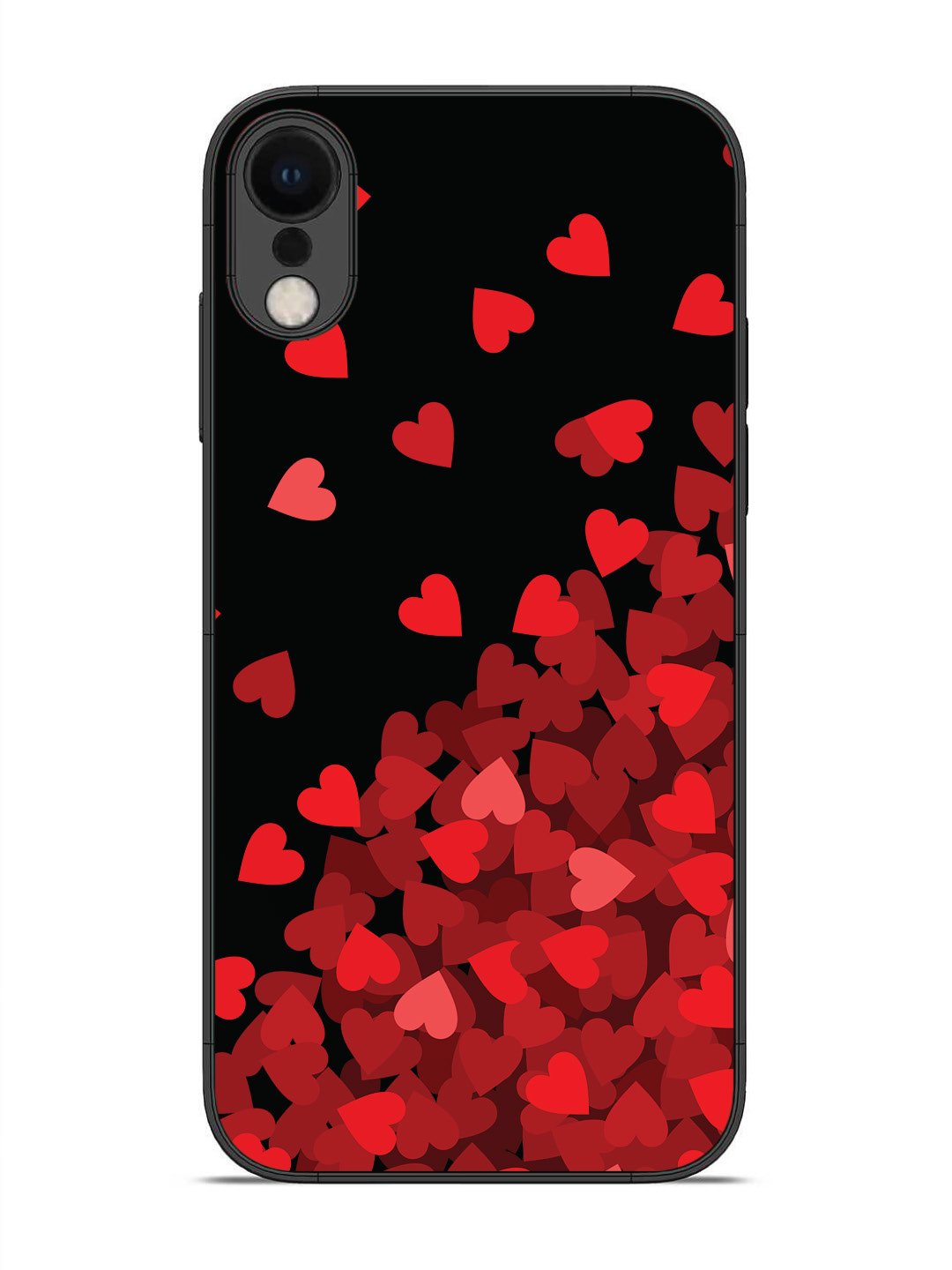 iPhone XR Red Hearts