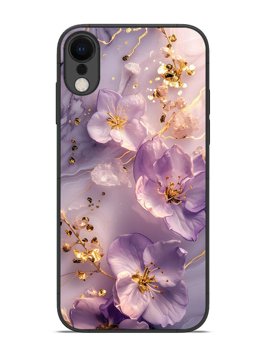 iPhone X Orchid with Golden Safron