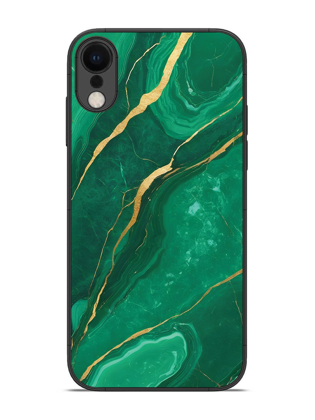iPhone X Citrus Green Marble