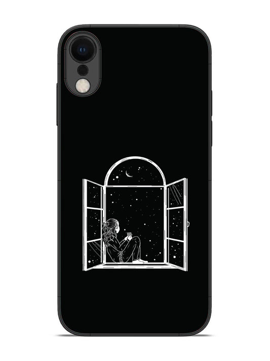 iPhone X Little Girl on Window