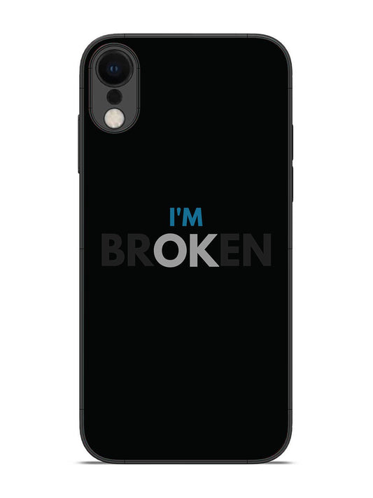 iPhone XR I'm Broken Dark Theme