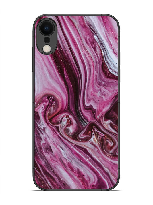 iPhone XR Pink Flood Marble