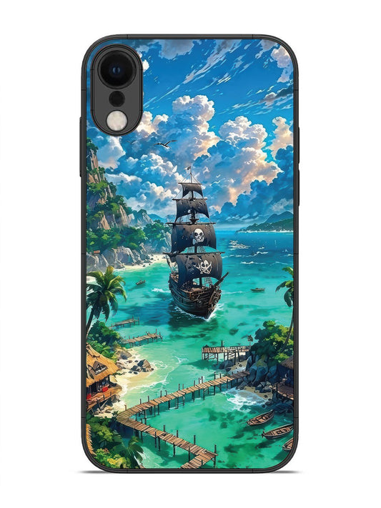 iPhone X Pirate Ship Island