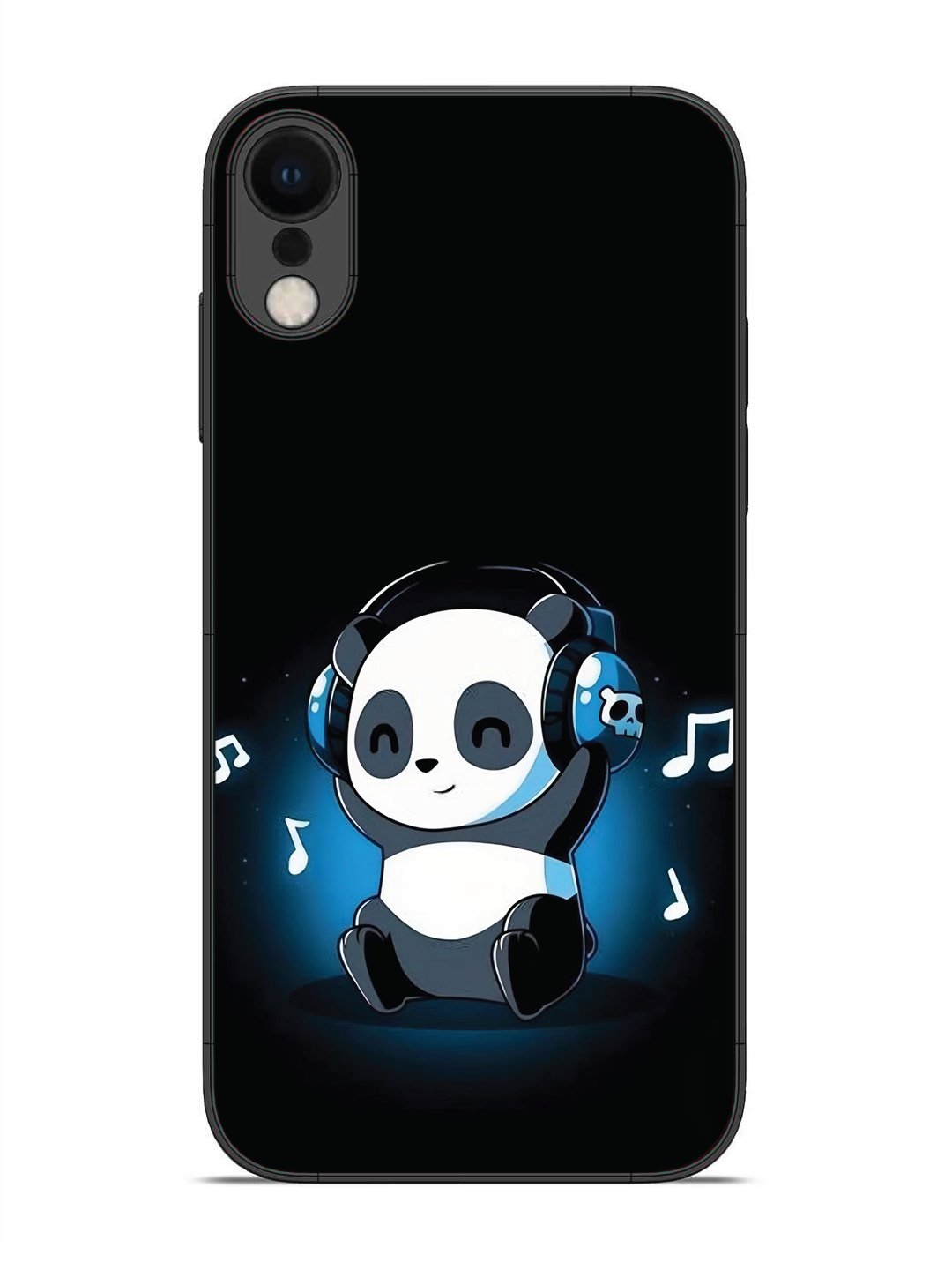 iPhone X Panda Listening Music