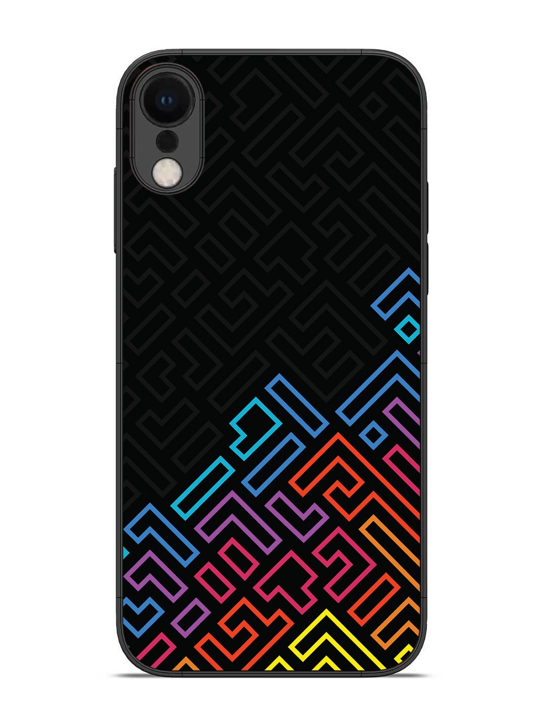 iPhone XR colorful-abstract