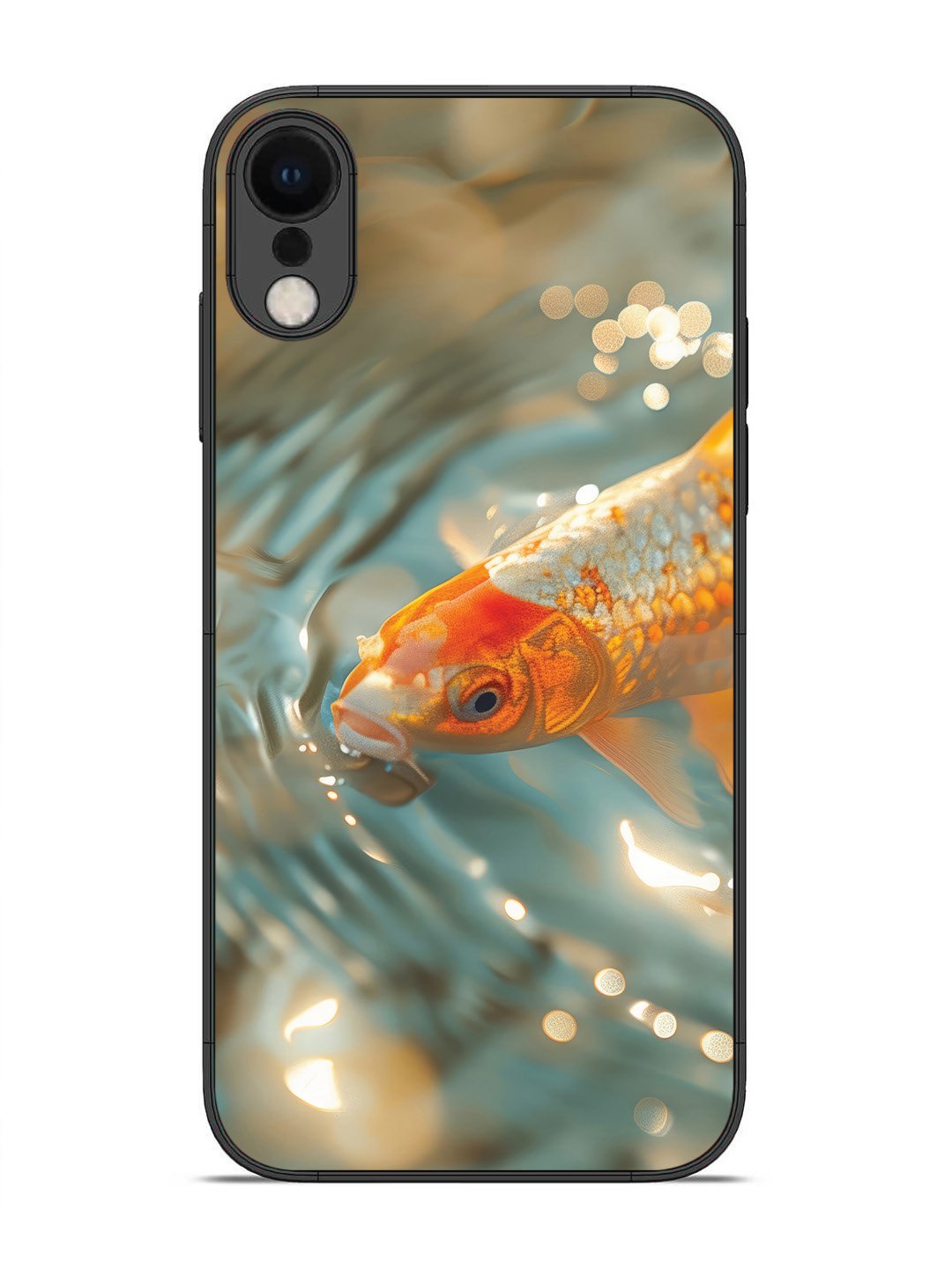 iPhone XR gold-fish-animal