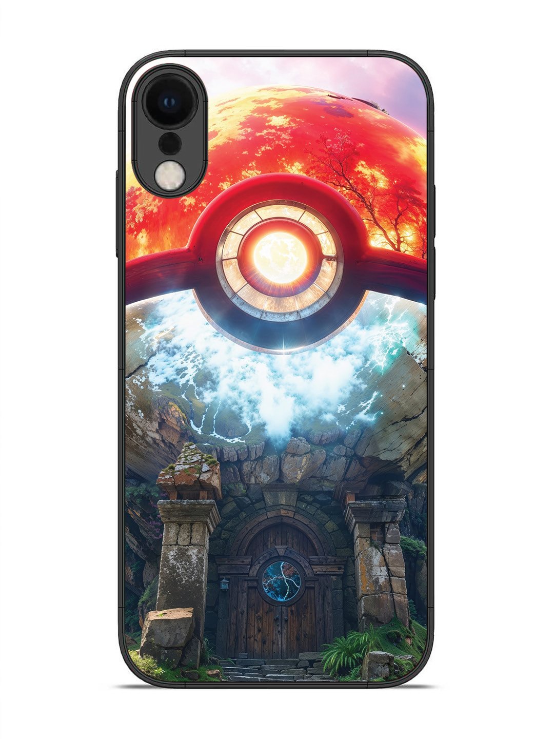 iPhone XR Cartoon-ball-house-anime