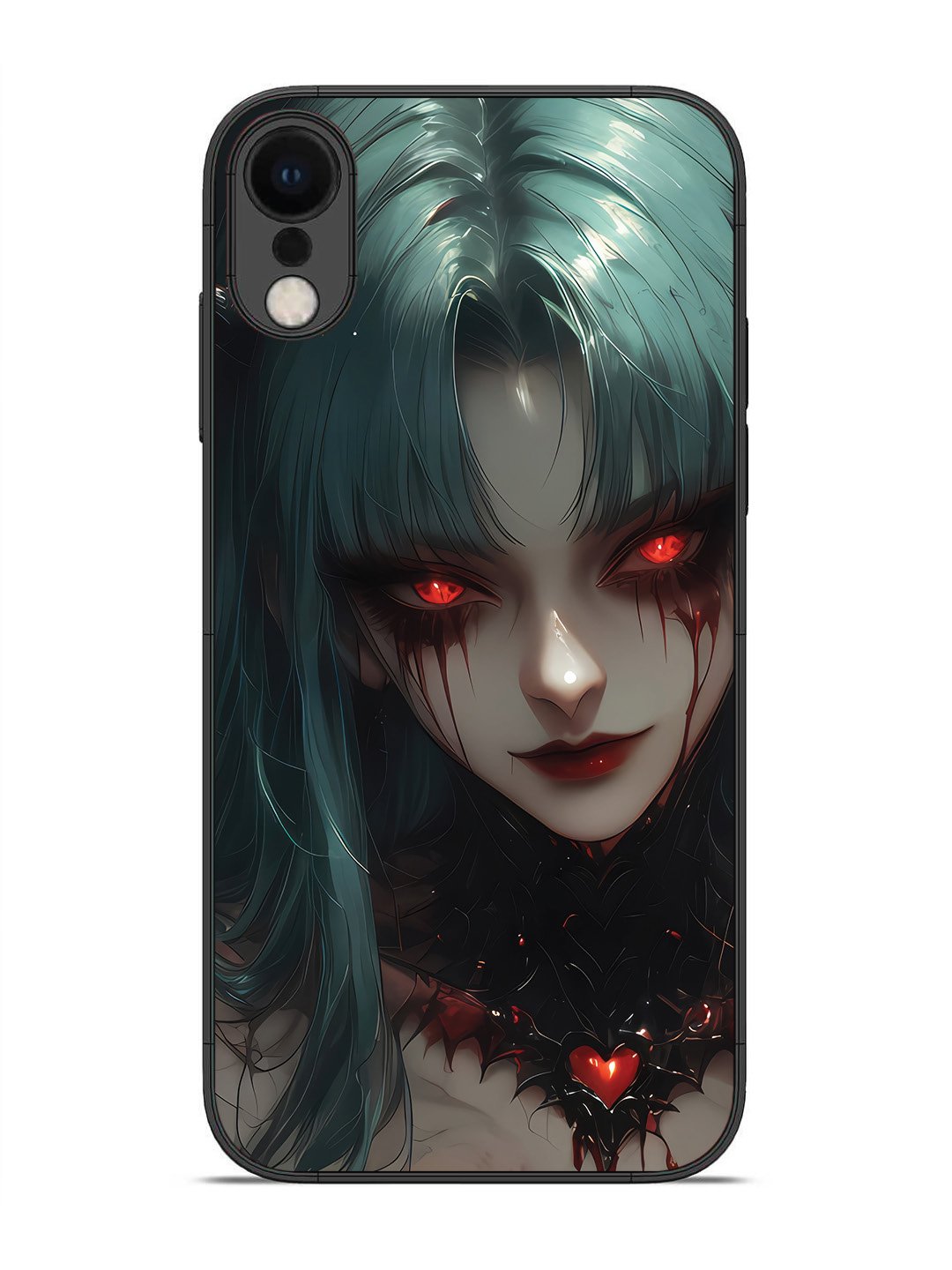 iPhone XR succubus-demon-anime-girl-red-eyes