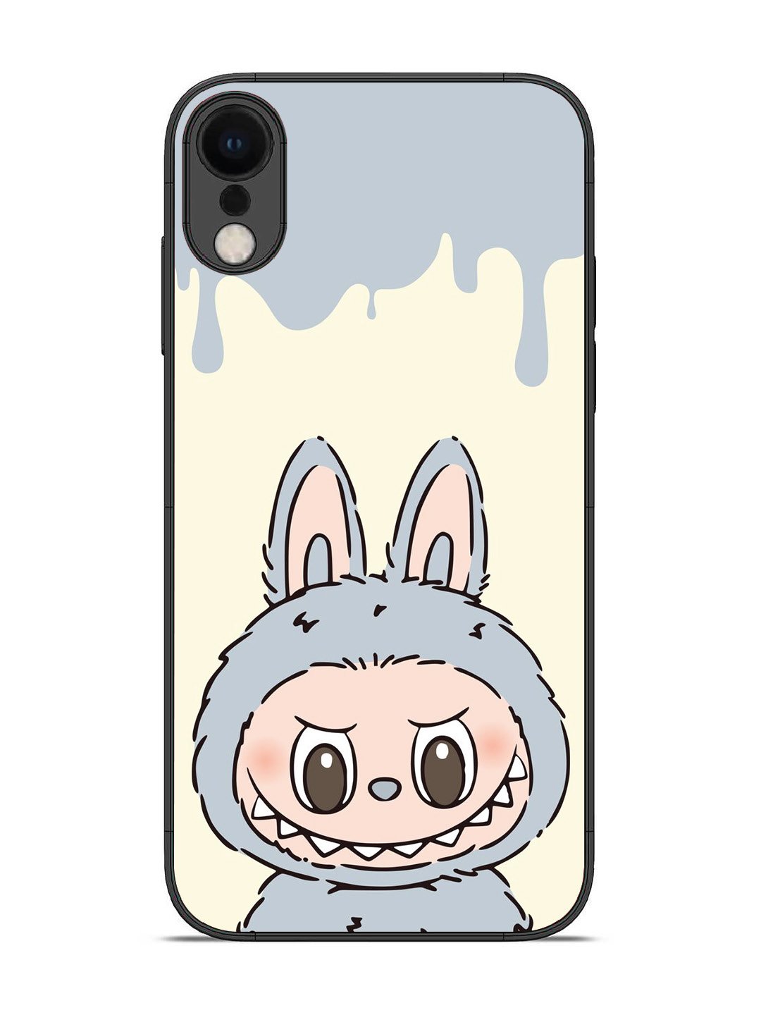 iPhone X Labubu Closeup Blue